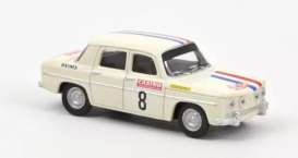 Renault  - 8 Gordini 2014 cream,blue,red - 1:64 - Norev - 310947 - nor310947 | Toms Modelautos