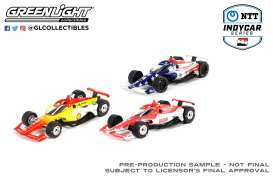 Chevrolet Honda - 3-Car Set Indy 500 2023  - 1:64 - GreenLight - 11581 - gl11581 | Tom's Modelauto's