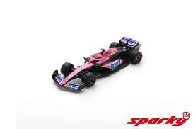Alpine  - A523 2023 pink/blue - 1:64 - Spark - Y286 - spaY286 | Tom's Modelauto's