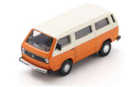 Volkswagen  - T3 beige/orange - 1:64 - Schuco - 20378 - schuco20378 | Tom's Modelauto's