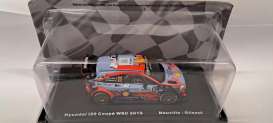 Hyundai  - i20 Coupe WRC #11 2019 light blue/dark blue/red - 1:43 - Magazine Models - MagRali20 | Toms Modelautos