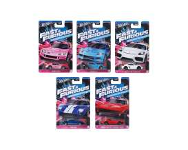 Assortment/ Mix  - F&F themed assortment various - 1:64 - Hotwheels - HNR88 - hwmvHNR88-979D | Tom's Modelauto's