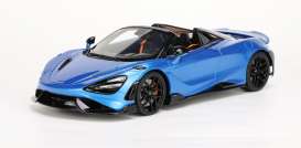 McLaren  - 765LT 2021 blue - 1:18 - GT Spirit - GT886 - GT886 | Tom's Modelauto's