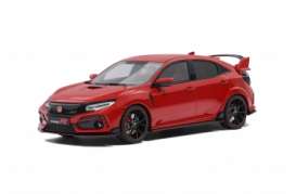 Honda  - Civic 2020 red - 1:18 - OttOmobile Miniatures - OT890 - otto890 | Tom's Modelauto's