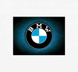 BMW  - Magnet BMW Logo Blue Shine black/blue/white - Tac Signs - NA14385 - Magnet14385 | Tom's Modelauto's
