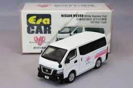 Nissan  - NV350 van white/pink - 1:64 - Era - EraNS21NVSP106 | Toms Modelautos