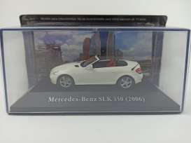 Mercedes Benz  - SLK-350 2006 white - 1:43 - Magazine Models - SLK350 - magMexSLK350 | Toms Modelautos