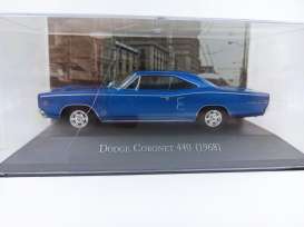 Dodge  - Coronet 440 1968 blue - 1:43 - Magazine Models - Coronet - magMexCoronet | Toms Modelautos