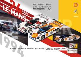 Porsche  - 962 LM 1994 various - 1:64 - Tiny Toys - YCOMBO64004 - TinyYCOMBO64004 | Toms Modelautos