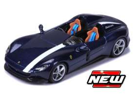 Ferrari  - SP2 blue - 1:43 - Bburago - 36913b - bura36913b | Toms Modelautos