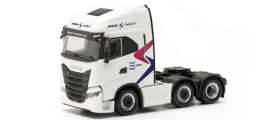 Iveco  - S-Way 6x2 white/red/blue - 1:87 - Herpa - H317115 - herpa317115 | Toms Modelautos