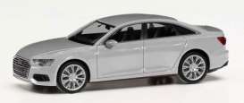 Audi  - A6 silver metallic - 1:87 - Herpa - H430630-004 - herpa430630-004 | Tom's Modelauto's