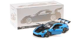 Porsche  - 911 2024 blue - 1:18 - Minichamps - 110062022 - mc110062022 | Toms Modelautos