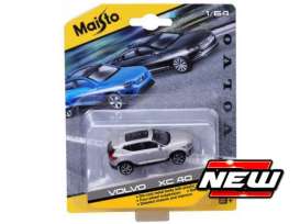 Volvo  - XC40 silver - 1:64 - Maisto - 15751XC40 - mai15751XC40 | Toms Modelautos