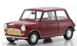 Morris  - Mini Minor 1967 red - 1:18 - Kyosho - Kyo8964R0 - kyo8964R0 | Tom's Modelauto's