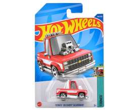 Chevrolet  - Silverado Toon'd 1983 red - 1:64 - Hotwheels - HHF50 - hwmvHHF50 | Toms Modelautos