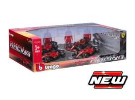 Ferrari  - red - 1:43 - Bburago - 18-36848 - Bura36848 | Toms Modelautos