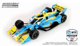 Honda  - 2023 blue/yellow - 1:18 - GreenLight - 11229 - gl11229 | Toms Modelautos