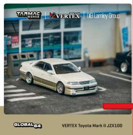 Toyota  - Mark II white - 1:64 - Tarmac - T64G-024-WH - TC-T64G024WH | Toms Modelautos