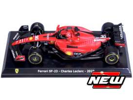 Ferrari  - SF-23 red - 1:43 - Bburago - 26808L - bura18-26808L | Toms Modelautos