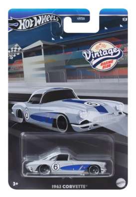 Chevrolet  - Vintage Corvette 1962  - 1:64 - Hotwheels - HRV06 - hwmvHRV06 | Toms Modelautos