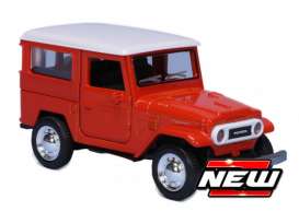 Toyota  - Land Cruiser FJ40 1960 red/white - 1:43 - Maisto - 25001-22899R - mai25001-22899R | Toms Modelautos