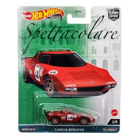 Lancia  - Stratos #40 red - 1:64 - Hotwheels - HKC49 - hwmvHKC49 | Toms Modelautos