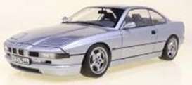 BMW  - 850 (E31) 1992 silver - 1:18 - Solido - 1807004 - soli1807004 | Toms Modelautos