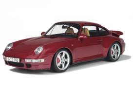 Porsche  - 911 1997 red - 1:18 - Solido - 1810102 - soli1810102 | Toms Modelautos
