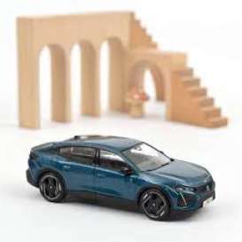 Peugeot  - 408 GT Hybrid 2023 blue - 1:43 - Norev - 474810 - nor474810 | Toms Modelautos