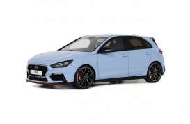 Hyundai  - I30 2017 light blue - 1:18 - OttOmobile Miniatures - OT425 - otto425 | Toms Modelautos