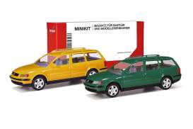 Volkswagen  - Passat yellow/green - 1:87 - Herpa - H012249-007 - herpa012249-007 | Tom's Modelauto's