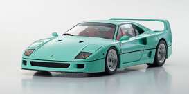 Ferrari  - F40 mint green - 1:18 - Kyosho - 8416MG - kyo8416MG | Toms Modelautos