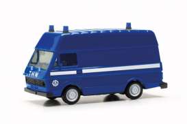 Volkswagen  - LT blue/white - 1:87 - Herpa - H097628 - herpa097628 | Tom's Modelauto's
