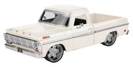 Ford  - F100 1969 white - 1:24 - Motor Max - 79315w - mmax79315w-DDW | Toms Modelautos
