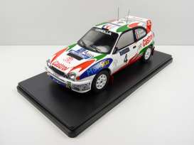 Toyota  - Corolla WRC 1999 white/red/green - 1:24 - Magazine Models - magRVQ42 - mag24RVQ42 | Toms Modelautos