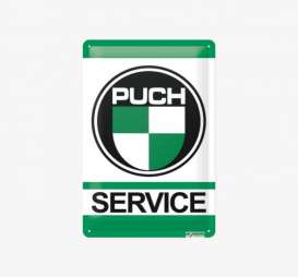 Tac Signs 3D  - Puch white, green - Tac Signs - 62481 - tacM3D62481 | Tom's Modelauto's