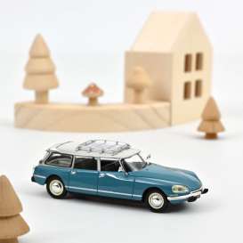 Citroen  - DS 23 Break 1974 blue - 1:43 - Norev - 155048 - nor155048 | Toms Modelautos