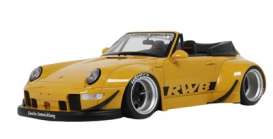 Porsche  - RWB 2023 yellow - 1:18 - GT Spirit - GT450 - GT450 | Toms Modelautos