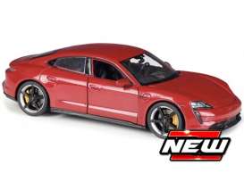 Porsche  - Taycan Turbo S red - 1:64 - Maisto - 15708R - mai15708R | Toms Modelautos