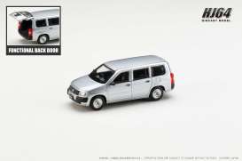 Toyota  - Probox Van DX silver - 1:64 - Hobby Japan - HJ641062S - HJ641062S | Toms Modelautos