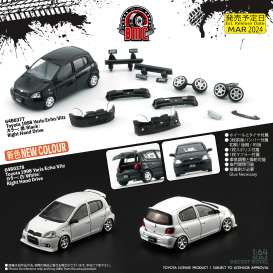 Toyota  - Yaris black - 1:64 - BM Creations - 64B0377 - BM64B0377rhd | Toms Modelautos
