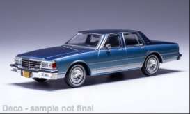 Chevrolet  - Caprice 1981 light blue - 1:43 - IXO Models - CLC558 - ixCLC558 | Toms Modelautos