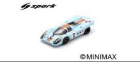 Porsche  - 917 K 1971 blue/orange - 1:18 - Spark - 18DA71 - spa18DA71 | Tom's Modelauto's