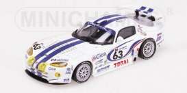 Dodge  - 1997 white/blue - 1:43 - Minichamps - 430971463 - mc430971463 | Toms Modelautos