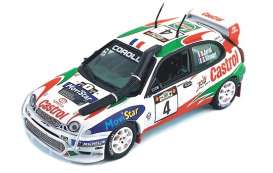 Toyota  - 1999 white/red/green - 1:43 - Skid - skm99049 | Toms Modelautos