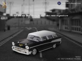 Chevrolet  - 1957 black - 1:43 - Lucky Diecast - 94203bk - ldc94203bk | Toms Modelautos