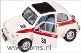 Fiat  - 1963 cream - 1:18 - Yatming - yat92338c | Toms Modelautos