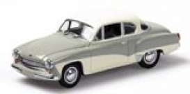 Wartburg  - 1958 grey/white - 1:43 - Minichamps - 430015920 - mc430015920 | Toms Modelautos