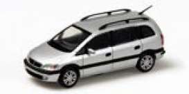 Opel  - 1999 silver - 1:43 - Minichamps - 430048002 - mc430048002 | Toms Modelautos